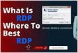 What Is Best and Cheapest RDP To Buy For Facebook Instream